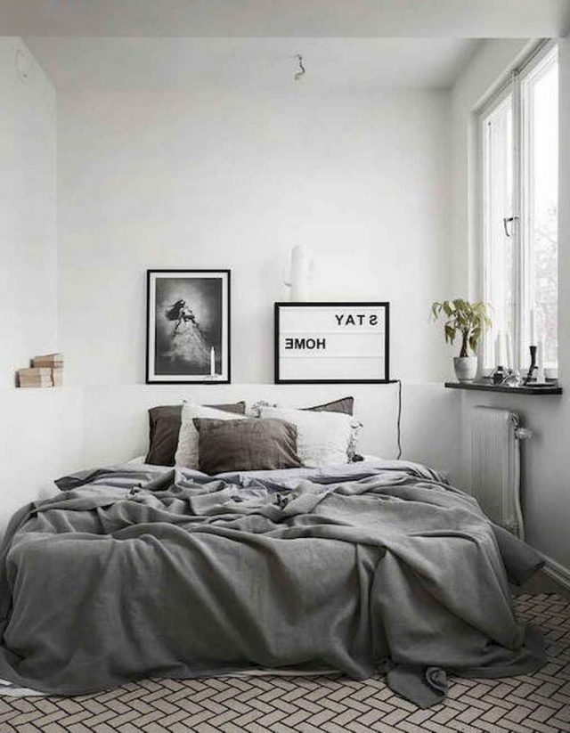 59+ Best Minimalist Bedroom Ideas Decoration - Page 19 of 60